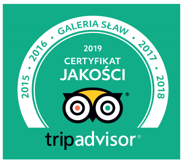 TripAdvisor - certyfikat jakości 2019